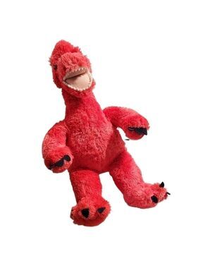 Dinosaur Red plush Build A Bear retired